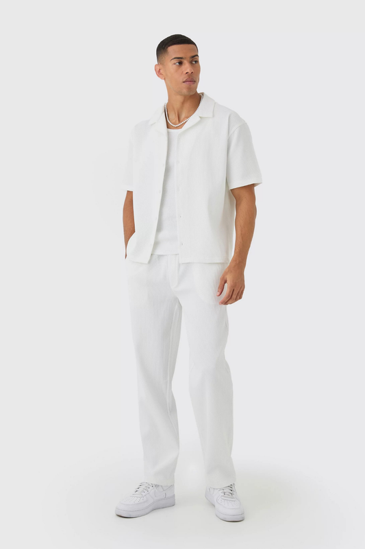 Premium White Shirt For Men.