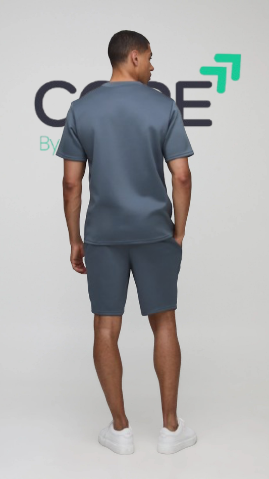 Regular Fit Man (Core) T-Shirt & Short Set