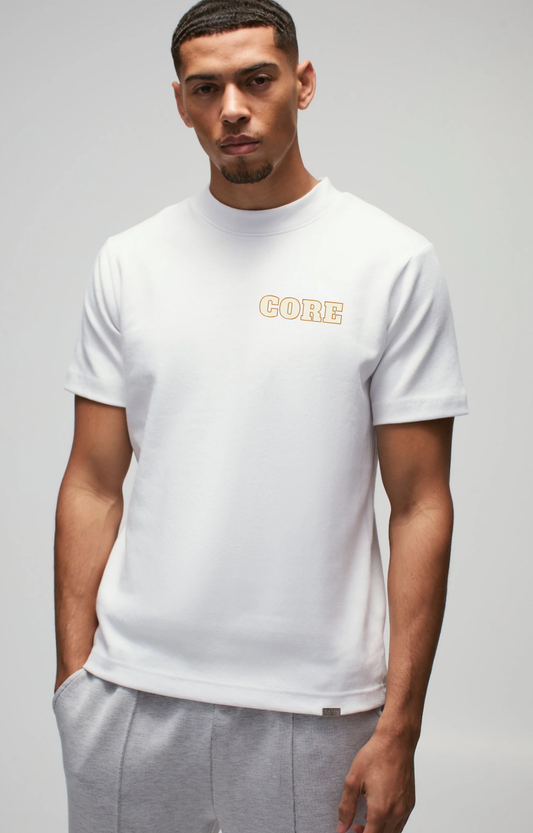 Slim Fit White T-shirt